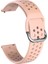 20MM Huami Amazfit Gts/samsung Galaxy Izle Aktif 2/huawei Izle Gt2 42MM Iç Toka Nefes Alabilir Saat Kayışı Pembe (Yurt Dışından) 1