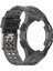 Samsung Galaxy Watch5 Için Tpu Band 44MM Şeffaf Siyah (Yurt Dışından) 2