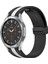 Samsung Galaxy Watch 4 Clic 46MM Siyah+Beyaz Için Silikon Watch Band (Yurt Dışından) 1