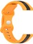 Samsung Galaxy Watch3 45MM Siyah+Sarı Için Silikon Saat Bandı (Yurt Dışından) 3