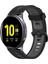 Samsung Galaxy Watch Active 2 44MM Siyah+Gri Için Silikon Watch Band (Yurt Dışından) 1