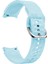 Samsung Galaxy Watch 5 / Watch 5 Pro Açık Mavi Için Silikon Watch Band (Yurt Dışından) 3
