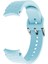 Samsung Galaxy Watch 5 / Watch 5 Pro Açık Mavi Için Silikon Watch Band (Yurt Dışından) 4