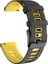 Huawei Watch GT2E Silikon Bilek Kayışı 20MM Siyah+Sarı (Yurt Dışından) 3