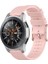 Kordonlu Saat Samsung Galaxy Watch3 45MM / Galaxy Watch 46MM Açık Pembe (Yurt Dışından) 1
