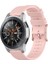 Kordonlu Saat Samsung Galaxy Watch3 45MM / Galaxy Watch 46MM Açık Pembe (Yurt Dışından) 4