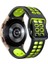 Samsung Galaxy Watch 5 Pro 45MM Siyah Yeşil Için Silikon Watch Band (Yurt Dışından) 2