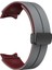 Samsung Galaxy Watch 6/6 Klasik Gri+Şarap Kırmızısı Için Silikon Watch Band (Yurt Dışından) 2