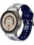 Samsung Galaxy Watch 5 Pro 45MM Beyaz+Mavi Için Silikon Watch Band (Yurt Dışından) 1
