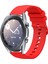 Samsung Galaxy Watch3 41MM Kırmızı Için Silikon Saat Bandı (Yurt Dışından) 1