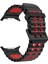 Samsung Galaxy Watch Ultra 47MM Siyah Kırmızı Için Silikon Watch Band (Yurt Dışından) 3