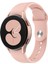 Samsung Galaxy Watch4 40&44MM Silikon Kordonlu Saat Kum Pembesi (Yurt Dışından) 3