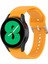 Samsung Galaxy Watch 5 40MM Sarı Için Silikon Watch Band (Yurt Dışından) 1
