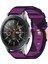Samsung Galaxy Watch 46MM Mor Için Naylon Dokuma Watch Band (Yurt Dışından) 1