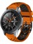 Samsung Galaxy Watch 46MM Turuncu+Siyah Için Silikon Watch Band (Yurt Dışından) 1