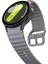 Samsung Galaxy Watch Fe 40MM Uzay Grisi Için Dalga Desenli Silikon Kayış (Yurt Dışından) 4