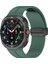Samsung Galaxy Watch Ultra 47MM Koyu Yeşil Için Silikon Watch Band (Yurt Dışından) 1