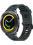 Samsung Gear Sport Zeytin Yeşili + Siyah Için Silikon Saat Bandı (Yurt Dışından) 1