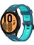 Samsung Galaxy Watch 4 44MM Mavi+Su Ördek Için Silikon Watch Band (Yurt Dışından) 1