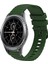 Samsung Galaxy Gear S2 Clic Ordu Yeşili Silikon Kayış (Yurt Dışından) 1
