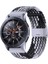 Galaxy Watch 4 20MM Z Siyah Gri Için Naylon Örgülü Metal Toka Kayışı (Yurt Dışından) 1
