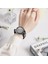 Samsung Galaxy Watch5 Pro 45MM/5 44MM/5 40MM Siyah Gri Çiçekler Için Watch Band (Yurt Dışından) 4