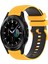 Samsung Galaxy Watch4 Clic 42MM Sarı+Siyah Için Silikon Saat Bandı (Yurt Dışından) 1