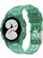 Samsung Galaxy Watch4 40MM Şeffaf Yeşil Için Silikon Watch Band (Yurt Dışından) 1