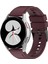 Samsung Galaxy Watch 5 Pro 45MM Şarap Kırmızısı Için Silikon Watch Band (Yurt Dışından) 1