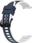 Samsung Galaxy Watch Active2 44MM Gece Mavisi + Beyaz Için Silikon Watch Band (Yurt Dışından) 2