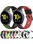 Samsung Galaxy Watch Active2 44MM Gece Mavisi + Beyaz Için Silikon Watch Band (Yurt Dışından) 4