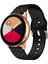 Samsung Galaxy Watch4 40/44MM Siyah Için Silikon Kayış (Yurt Dışından) 1