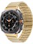 Samsung Galaxy Watch Ultra 47MM Altın Için Bambu Metal Watch Band (Yurt Dışından) 1