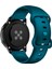 Kordonlu Saat 20MM Samsung Galaxy Watch Active 3 41MM Koyu Yeşil (Yurt Dışından) 4