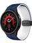 Samsung Galaxy Watch 6/6 Klasik Gece Mavisi+Beyaz Için Silikon Watch Band (Yurt Dışından) 1