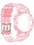 Samsung Galaxy Watch5 40MM Şeffaf Pembe Için Silikon Watch Band (Yurt Dışından) 3