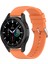 Samsung Galaxy Watch 5 44MM Turuncu Için Silikon Watch Band (Yurt Dışından) 1