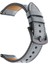 Samsung Galaxy Watch Active Için Deri Watch Band 20MM Gri (Yurt Dışından) 4