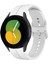 Samsung Galaxy Watch5 44MM Beyaz Için Silikon Saat Bandı (Yurt Dışından) 1