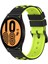 Samsung Galaxy Watch4 40MM Siyah+Gri Için Silikon Saat Bandı (Yurt Dışından) 1