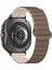 Samsung Galaxy Watch Ultra Için 47MM Manyetik Silikon Kayış Kahverengi Kayısı (Yurt Dışından) 2
