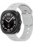 Samsung Galaxy Watch 7 Ultra Spor Silikon Kayış Açık Gri (Yurt Dışından) 1