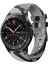 Samsung Gear S3 Gri Için Dimi Kamuflaj Silikon Kordonlu Saat (Yurt Dışından) 3