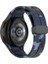 Samsung Galaxy Watch Için Silikon Watch Band5 / 5 Pro / Watch 4 / 4 Klasik Kamuflaj Gece Mavisi (Yurt Dışından) 2