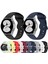 Samsung Galaxy Watch4 40MM/44MM Pembe Için Silikon Kayış (Yurt Dışından) 2