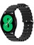 Samsung Galaxy Watch 4 44MM Siyah Için Silikon Watch Band (Yurt Dışından) 1
