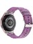 Samsung Galaxy Watch Için Kanvas Askı6/6 Classic/5/5 Pro Mor (Yurt Dışından) 2