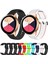 Samsung Galaxy Watch5 40MM/44MM / Watch5 Pro Siyah+Yeşil Çizgi Için Watch Band (Yurt Dışından) 4