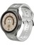 Samsung Galaxy Watch 5 Pro 45MM Gri+Beyaz Için Silikon Watch Band (Yurt Dışından) 1
