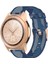 Galaxy Watch 42MM Için Örgü Naylon Bilek Kayışı, Galaxy Active / Active 2, Gear Sport, S2 Clic (Sarı) Mavi (Yurt Dışından) 1